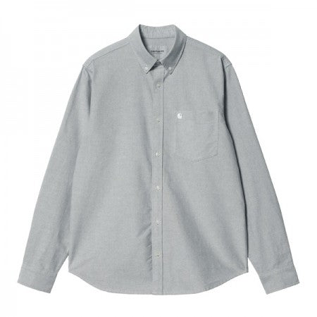 ★30%OFF★ Carhartt WIP　L/Sシャツ　“L/S C-LOGO SHIRT"　(Dollar Green / White)