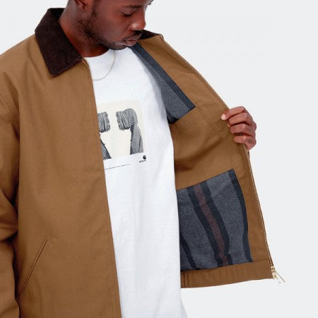 Carhartt WIP ジャケット "DETROIT JACKET " (Hamilton Brown / Tobacco Rigid)