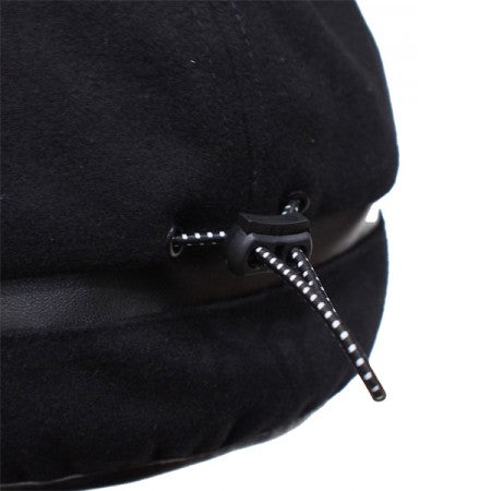 ROARK REVIVAL キャップ "SAFECAMP TYPE B2 MELTON CAP -HIGH HEIGHT" (Black)