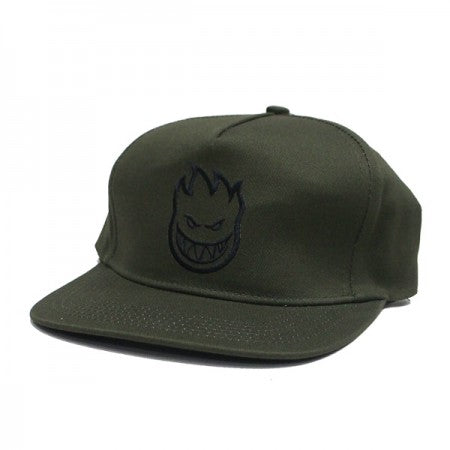 SPITFIRE　キャップ　"BIGHEAD SNAPBACK CAP"　(Olive / Black)