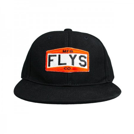 BLACK FLYS キャップ "HEXFLY SNAPBACK CAP" (Black / Orange)