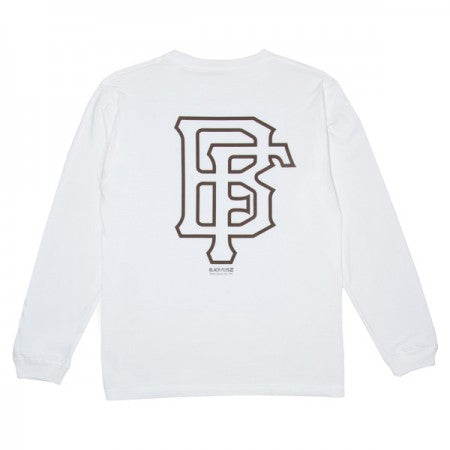 BLACKFLYS　L/STシャツ　"FANATIC L/S TEE"　(White)