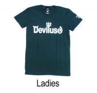 Deviluse Tシャツ "LOGO TEE" FACT/TOMOHIRO model