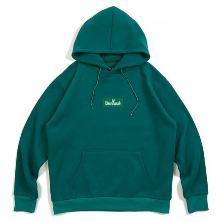 Deviluse　パーカー　"GREEN BOX LOGO PULLOVER HOODED"　(Green)