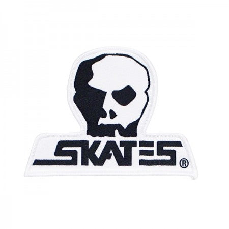 SKULL SKATES "woven ロゴ ダイカットワッペン (中)"