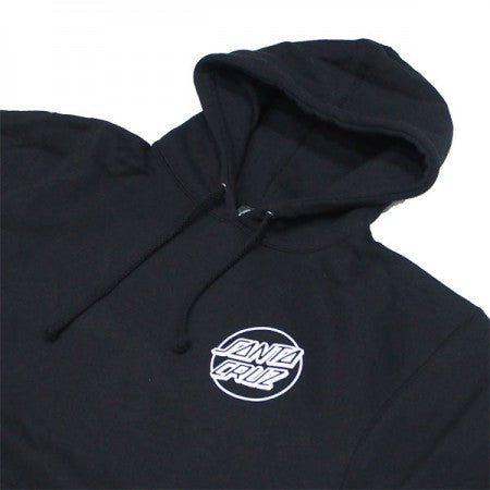 SANTA CRUZ パーカ "OPUS DOT PULLOVER HOODIE" (Black)