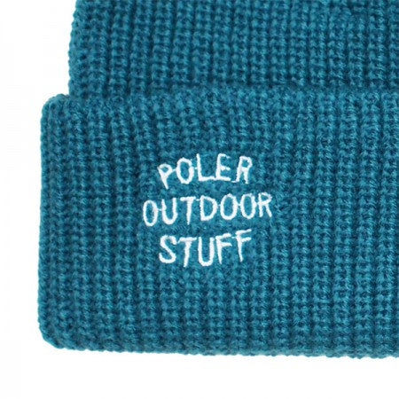 POLeR ビーニー "FANCYMAN BEANIE" (Cadet Blue)