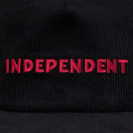 INDEPENDENT キャップ "BEACON SNAPBACK CAP" (Black)