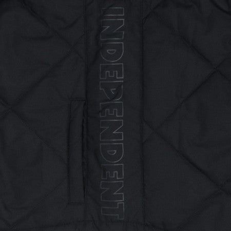 INDEPENDENT ベスト "HOLLOWAY PUFFY VEST" (Black)