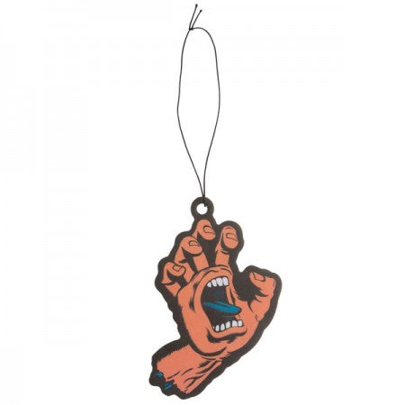 SANTA CRUZ エアフレッシュナー "SCREAMING HAND AIR FRESHNER" (Orange)