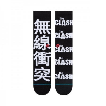 STANCE x THE CLASH ソックス "RADIO CLASH" (Black)