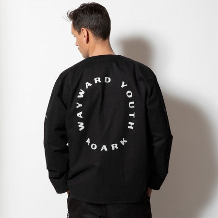 ROARK REVIVAL ジャケット "WAYWARD YOUTH DUCK DUNGAREE ENGINEER JACKET" (Black)