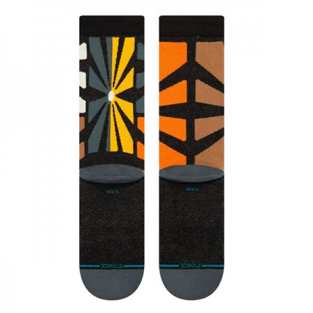 STANCE SOCKS ソックス AUBADE ブラック 商品画像 背面