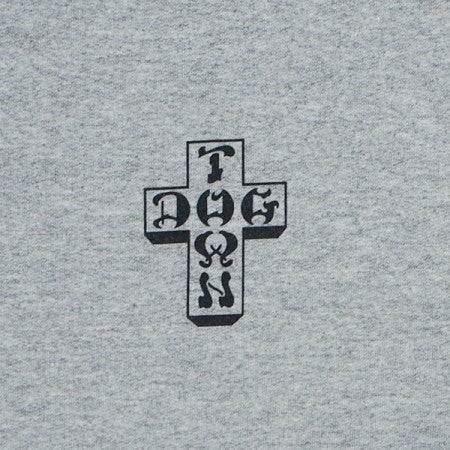 DOGTOWN クルースウェット "CROSS LOGO CREW SWEAT" (Gray)