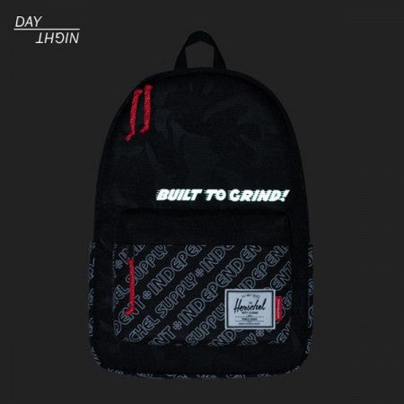 INDEPENDENT × HERSCHEL バックパック "CLASSIC BACKPACK XL" (Unified Black)