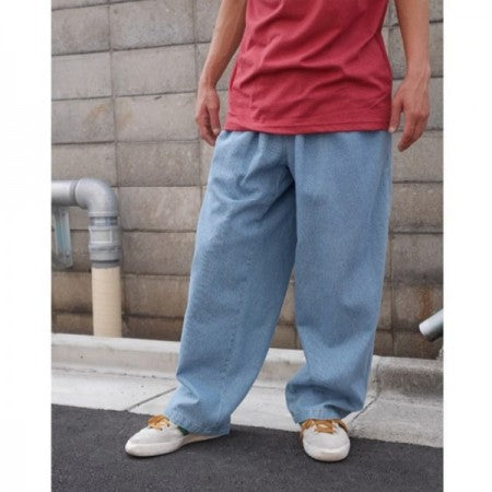 SANTA CRUZ パンツ "SC LTD LOGO PANTS" (Ice Wash Denim)