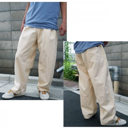 SANTA CRUZ パンツ "SC LTD LOGO PANTS" (White)