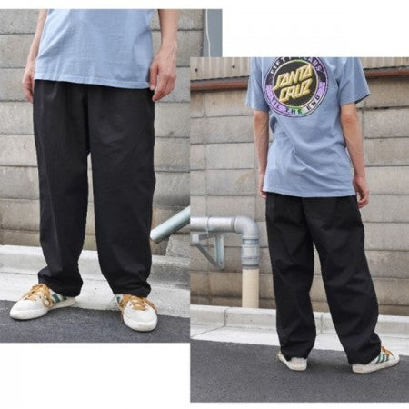 SANTA CRUZ パンツ "SC LTD LOGO PANTS" (Black)