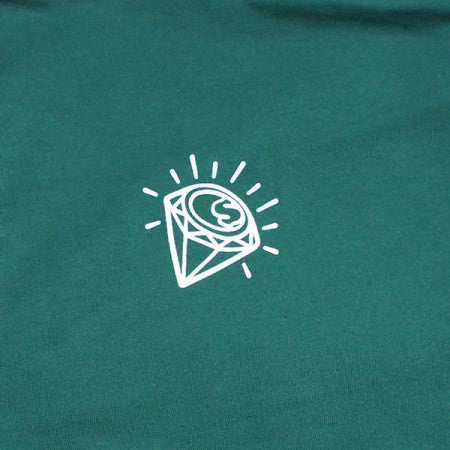 seedleSs パーカー "SERVIN' LOGO HOODY" (Green)