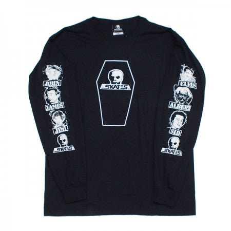 SKULL SKATES　"DEAD GUYS 1980'S ロングスリーブ Tシャツ"　(Black)