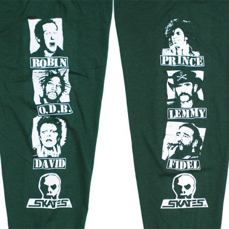 SKULL SKATES "DEAD GUYS 2000'S ロングスリーブ Tシャツ" (Green)