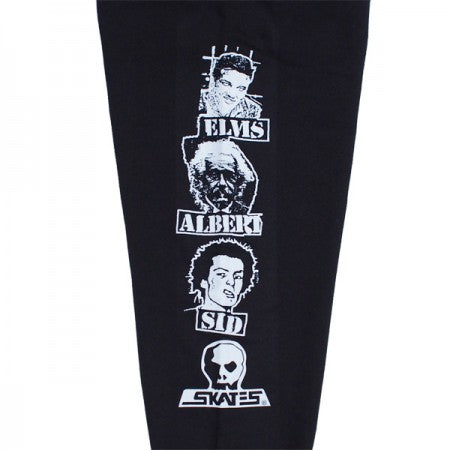 SKULL SKATES "DEAD GUYS 1980'S フードスウェット" (Black)