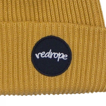 redrope ビーニー "ROUND LOGO BEINIE" (Mustard)