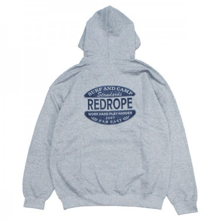 ★30%OFF★ redrope　パーカ　"SURF&CAMP PULL HOODIE"　(Gray)