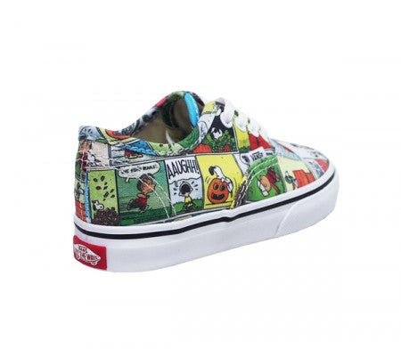 【KIDS】VANS "AUTHENTIC" (PEANUTS) Comics/Blk/T.Wht