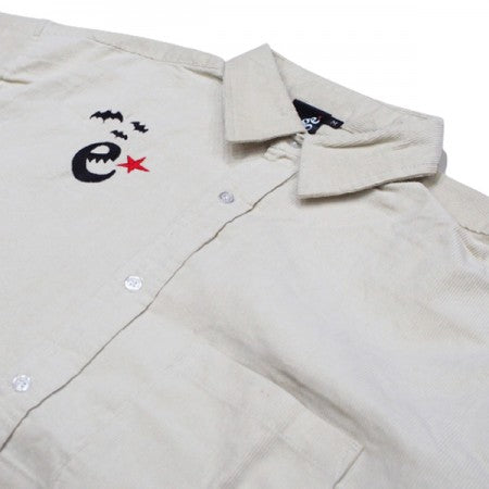 ★30%OFF★ range　L/Sシャツ　"RG CORDUROY OVER SIZE SHIRTS"　(Beige)