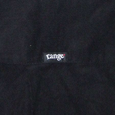 range L/Sシャツ "RG CORDUROY OVER SIZE SHIRTS" (Black)