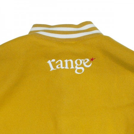 range ジャケット "RG MELTON CREW STUDIUM JKT" (Mustard)