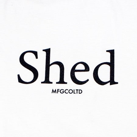 Shed Tシャツ "unruffled tee" (White)