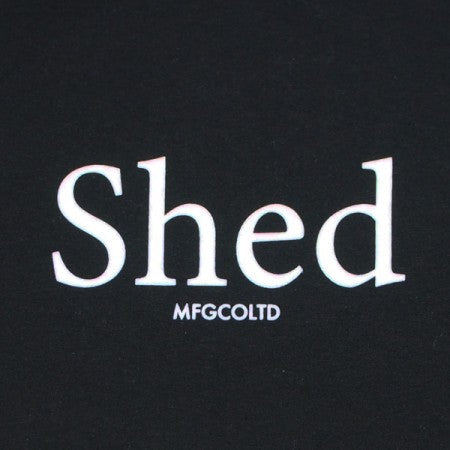 Shed Tシャツ "unruffled tee" (Black)