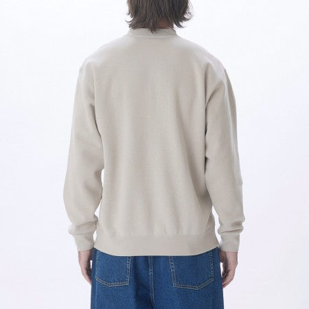 OBEY クルースウェット "OBEY RECORDS CREW SWEAT" (Silver Gray)