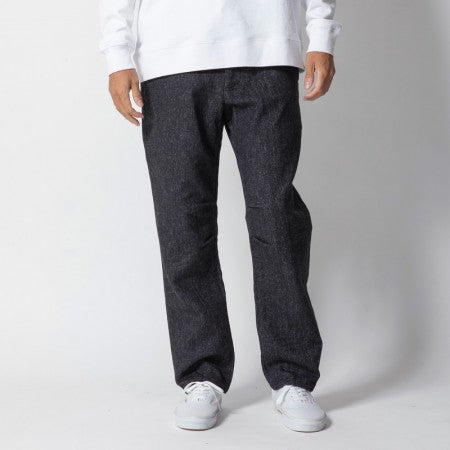 ROARK REVIVAL パンツ "NEW TRAVEL PANTS 2.0 TWEED ST - REGULAR FIT" (Black)