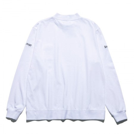 ROARK REVIVAL　L/STシャツ　"B.S.B.T 9.3oz H/W MOCK NECK L/S TEE"　(White)