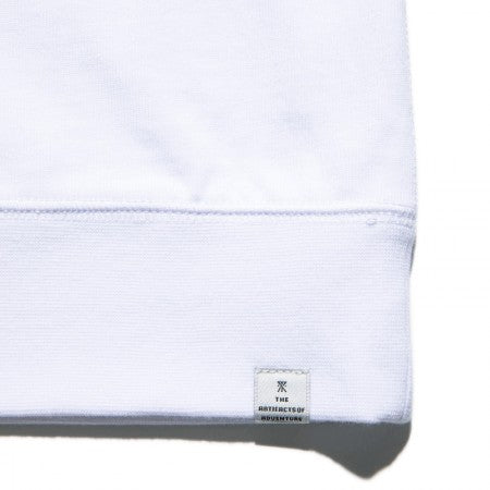 ROARK REVIVAL L/STシャツ "B.S.B.T 9.3oz H/W MOCK NECK L/S TEE" (White)