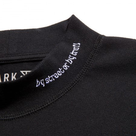 ROARK REVIVAL　L/STシャツ　"B.S.B.T 9.3oz H/W MOCK NECK L/S TEE"　(Black)