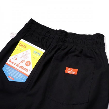 COOKMAN シェフパンツ "CHEF PANTS" (Herringbone / Black)
