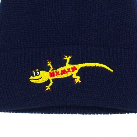 MxMxM "とかげニット帽" (Navy)