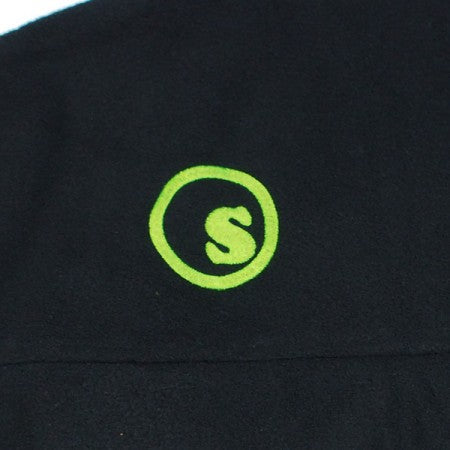 seedleSs ジャケット "SD STAND COLOR OVER SIZE FLEEEECE JKT" (Black)