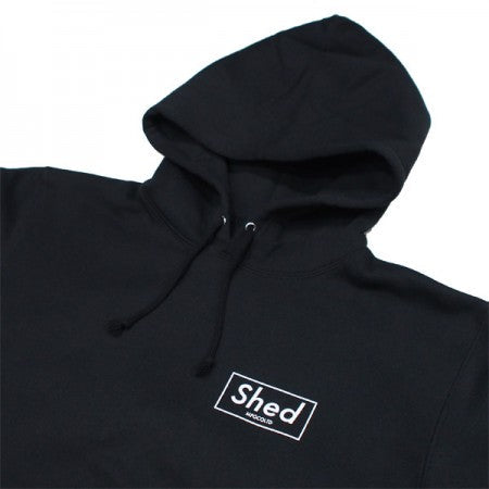 Shed　パーカー　"box hoodie"　(Black)