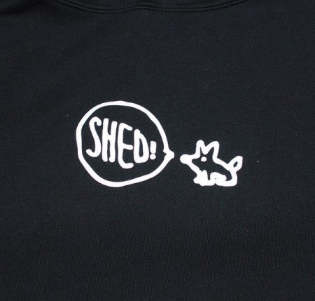 Shed　パーカー　"A1puppy hoodie"　(Black)