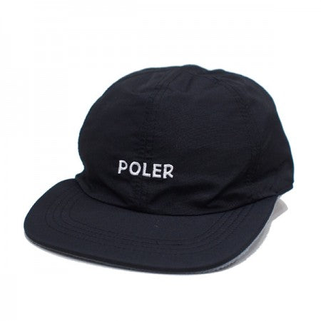 POLeR　キャップ　REVERSIBLE FLEECE CAP　(Black / Gray)
