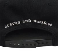 DxAxM キャップ "KLASSiC SNAP BACK CAP" (Black/Silver)