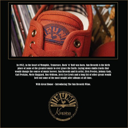 KINGSTON UNION MFG スニーカー "THE WINO - Sun Records -" (Rust/Gum)