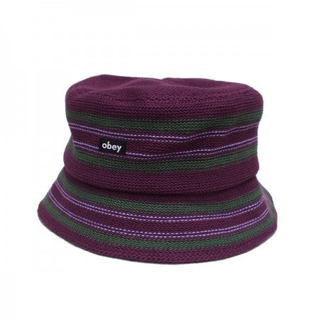 OBEY　ハット　"ALCOTT SWEATER HAT"　(Beetroot Multi)