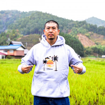 MINOS パーカ "SUNSET PULL PARKA" (Gray Heather)