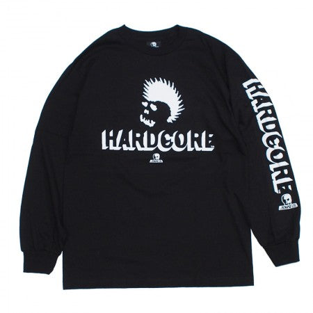 SKULL SKATES　"HARDCORE ロングスリーブ Tシャツ"　(Black)